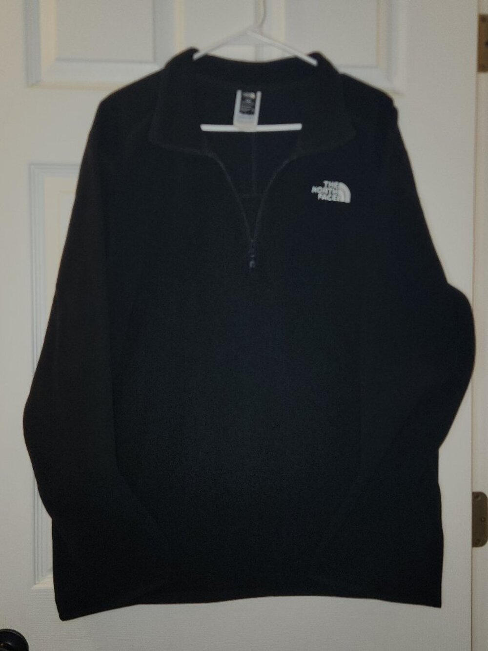 Mens XL The North Face Black Fleece Pullover - Picture 2 of 12